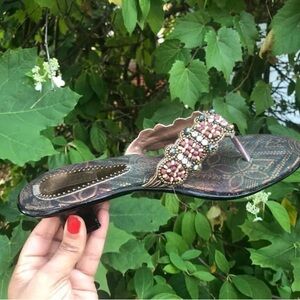 Fancy sandals size 7